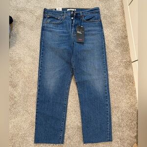 NWT Levi's Women's Wedgie Straight Leg Blue Jeans